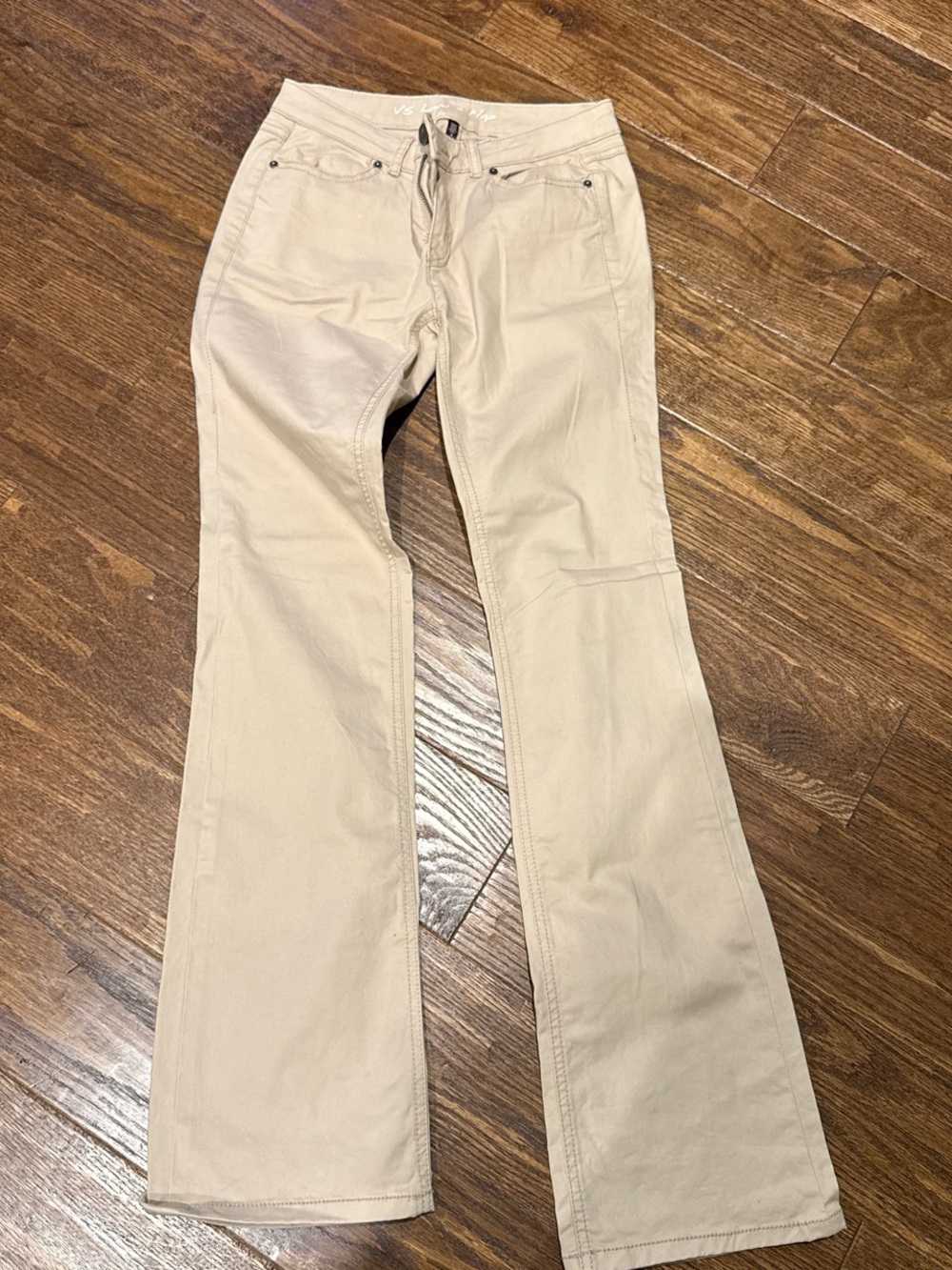 Women’s Beige Flare Jeans - Classic Neutral Style